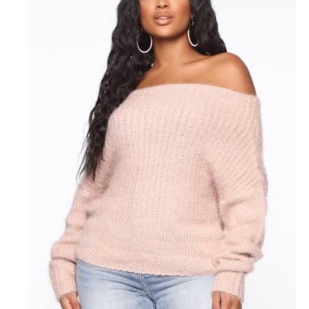 FN off the shoulder sweater